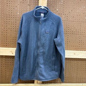 ITEM#50 Patagonia Men's Better Sweater Zip up Jacket Navy XL
24x29